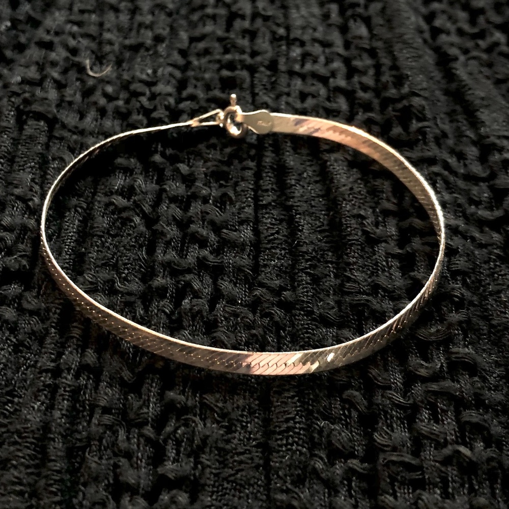 Simple Silver Bracelet